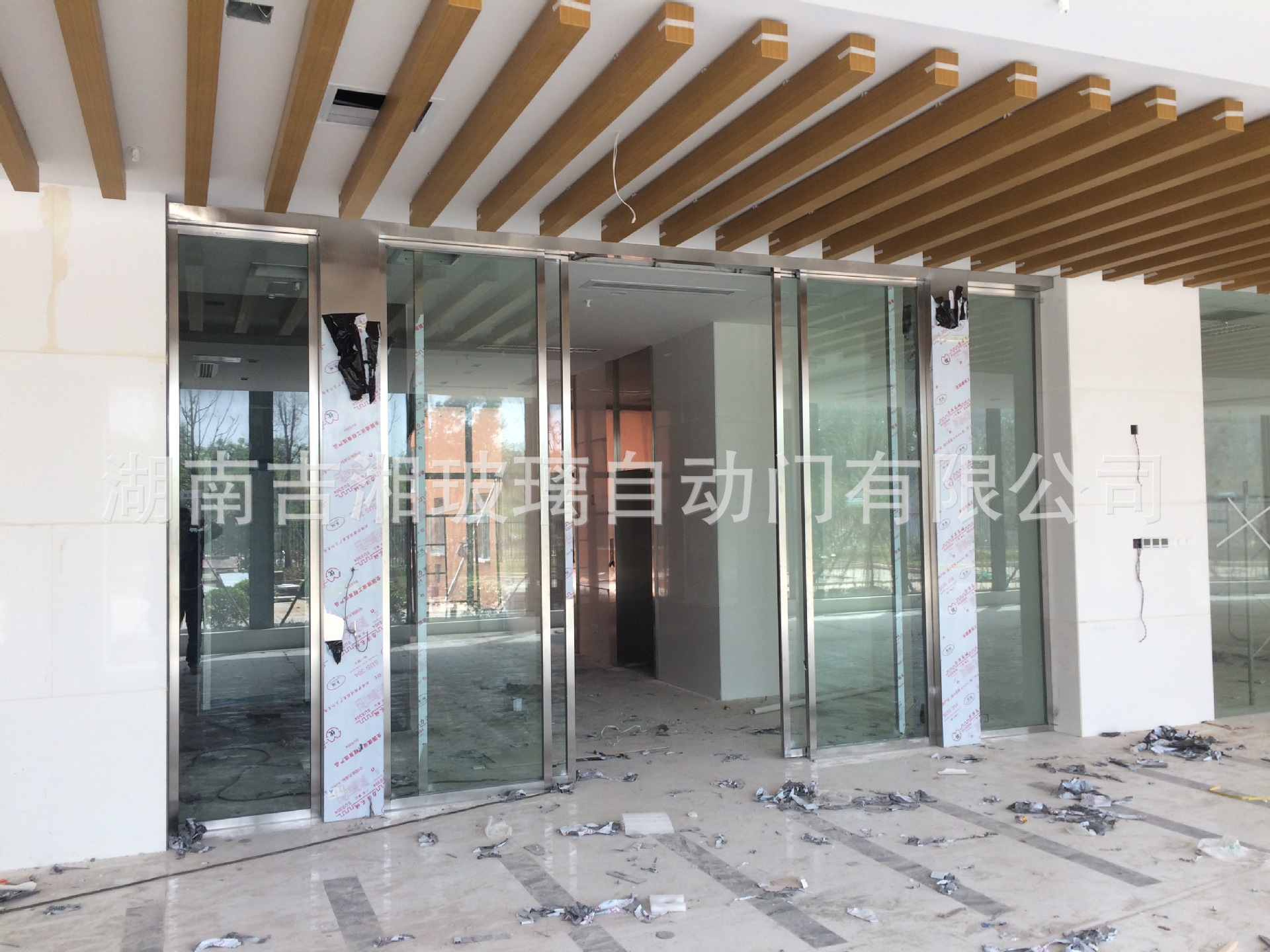铝合金推拉门 钢化玻璃门 无框防火玻璃 钢化 12mm移门定制