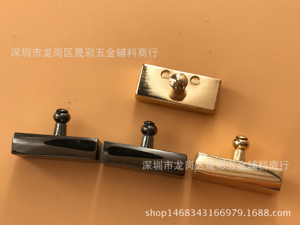 厂家直销腰带扣头 凸钉调节扣 边夹腰带扣 介子奶嘴钉皮带扣 鞋扣