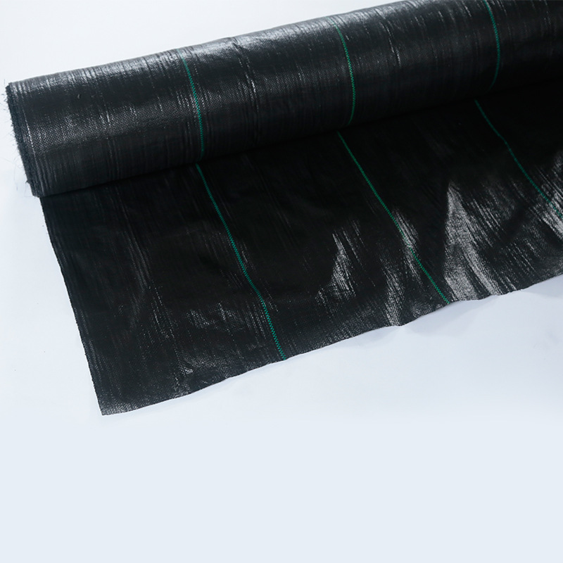 Factory Supply Breathable Anti-Aging Greenhouse Weeding Cloth Black Ground Cloth Agricultural Weeding Ground Cloth Anti-Grass Cloth Gardening Cloth