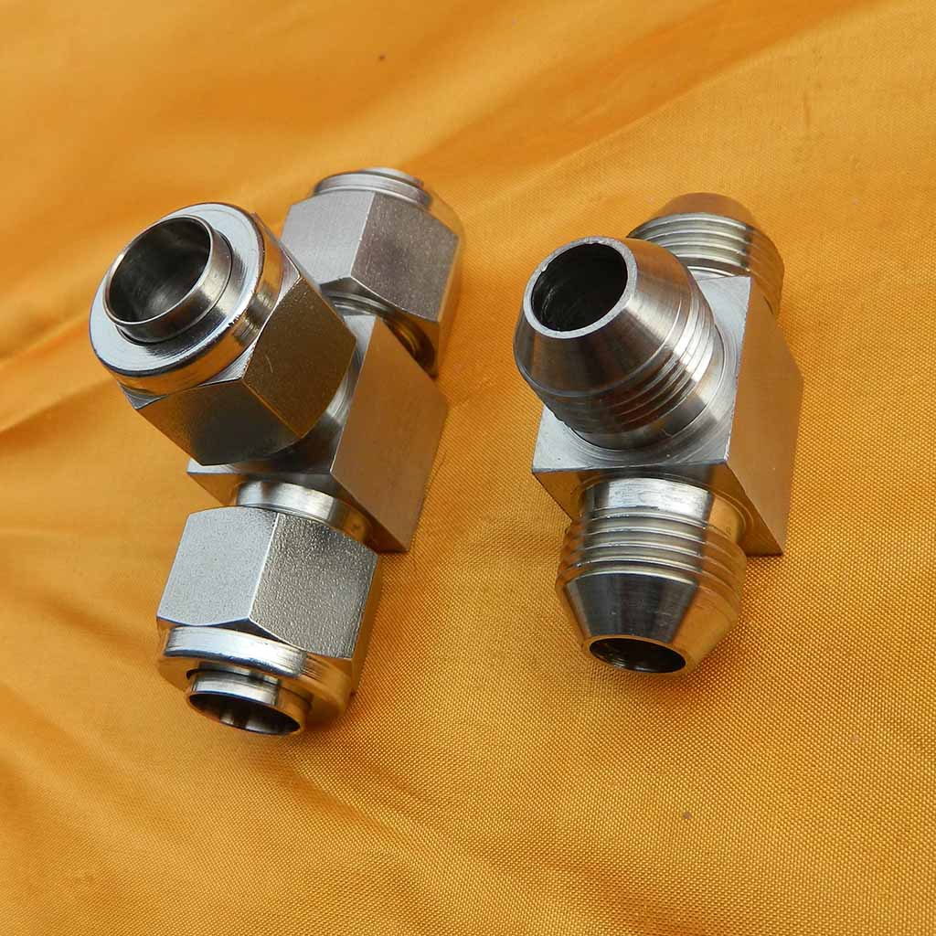 厂家直销304不锈钢扩口式三通管接头 扩口接头