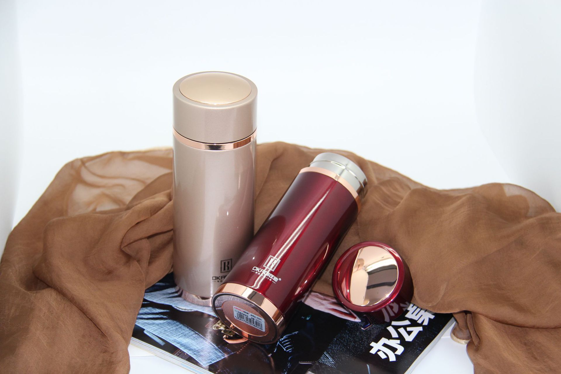 匡迪741号真空保温杯商务办公礼品水杯可印刷刻字定制logo