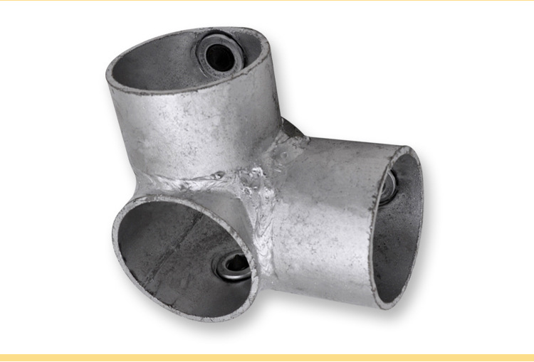 批发现货 弯四 角四通 淘气堡扣件 四通连接件 防护栏拐角弯四