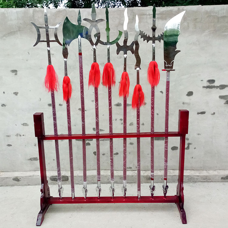 十八般兵器全套 精武会新品仿古十八班兵器武术器械厂 厂家批发