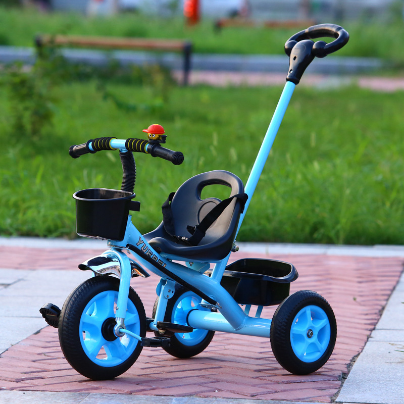 欧信儿童三轮车脚踏车手推车小孩自行车1-3-6岁宝宝单车