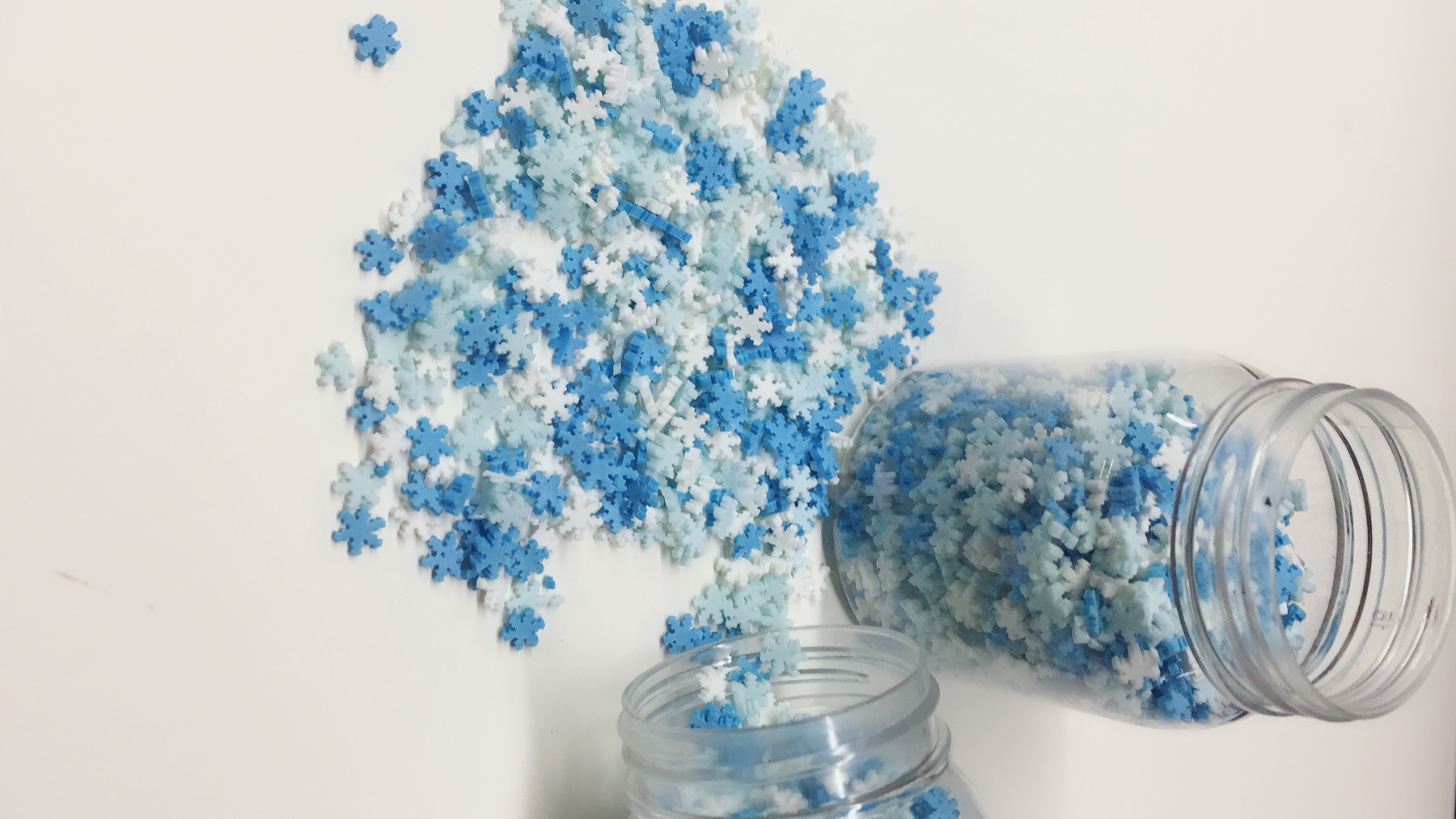 厂家直销 软陶片 雪花片 五角星 diy食玩手工黏土水晶泥 指甲材料