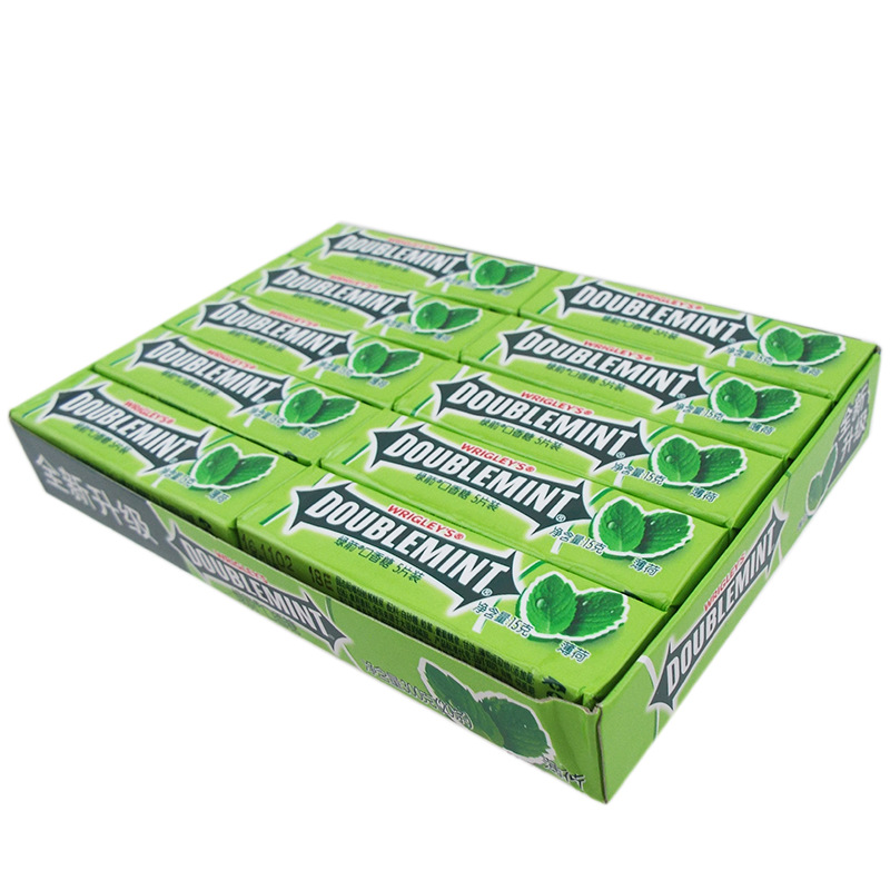 绿箭口香糖薄荷味5片装13.5g20条经销代理厂家直供休闲零食