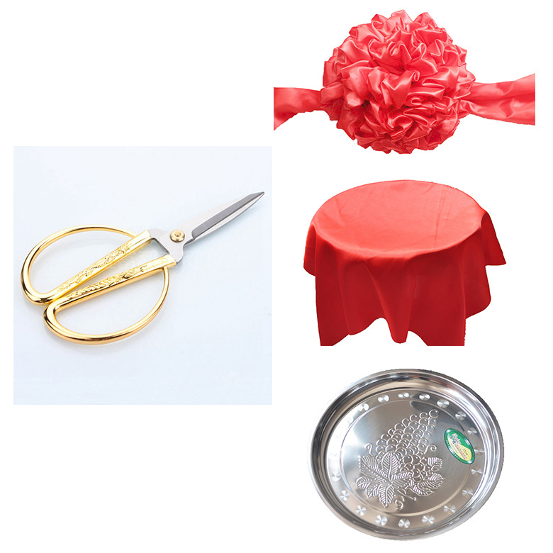 规格直径32cm道具种类剪彩用品产品编号12加工定制否工艺机器材质不锈