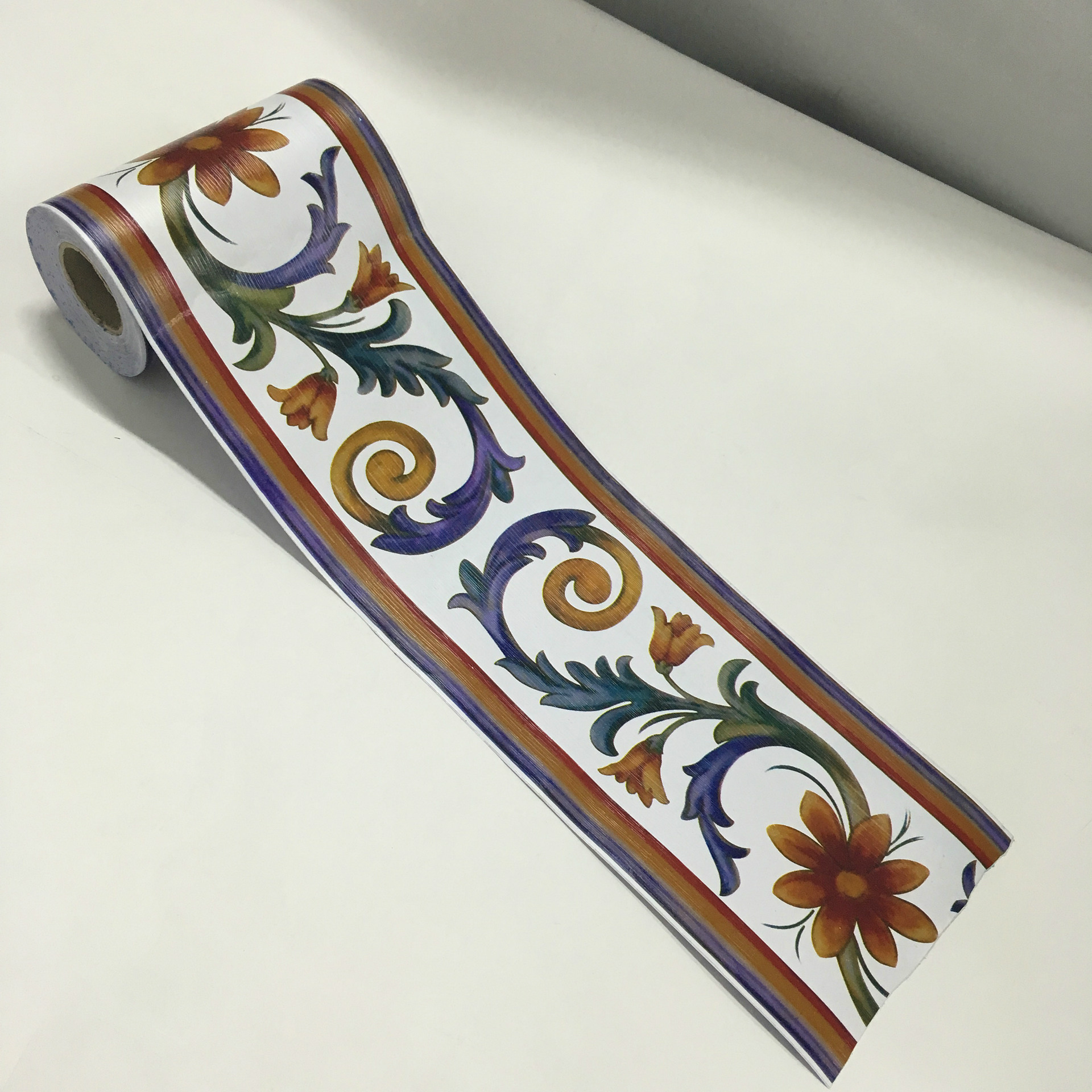 【腰线005】厨房卫生间浴室墙面腰线墙贴玄关踢脚线 自粘瓷砖贴墙