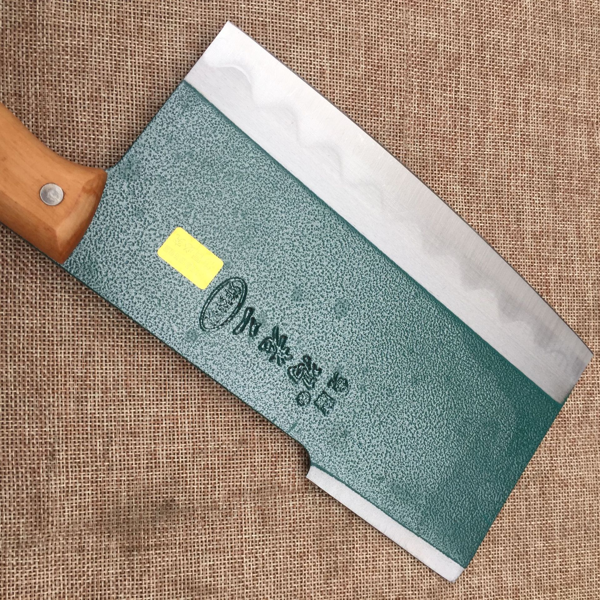 【厂家直销】冯老二绿双刃刀 厨师刀多用刀家用菜刀 跑江湖菜刀