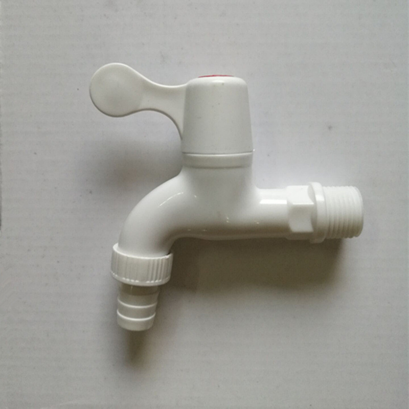 球芯塑料洗衣机水龙头 联塑环保塑料塑胶水龙头 出租房pvc水龙头