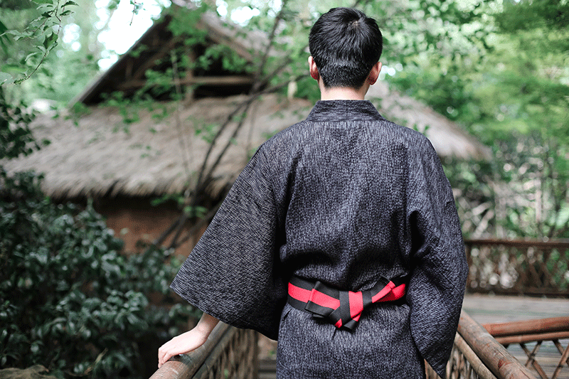 现货 男士和服 武士和服 日本和服浴衣男装和服