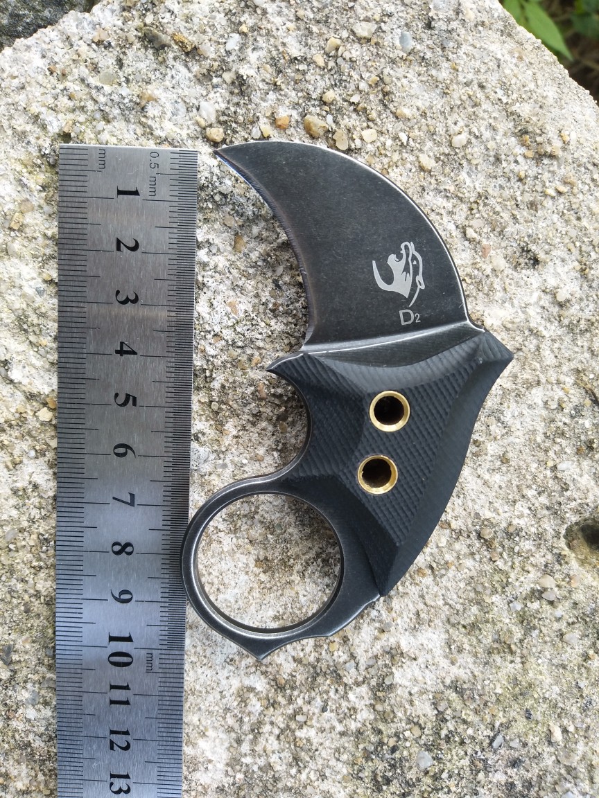 现货高硬度爪刀 爪子刀 荒野户外求生防身锋利军刀 小刀户外刀具