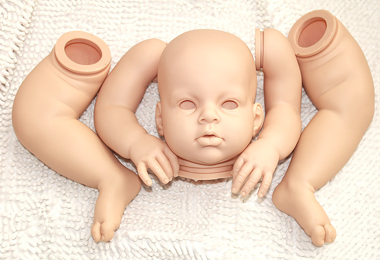 可爱娃娃模具 硅胶模具 arianna reborn toddler reva 创意手工品