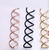 Spiral hairpin Screw hairpin Spiral shape clip Curls Flaxen Hair Card issuance A branch Disk device