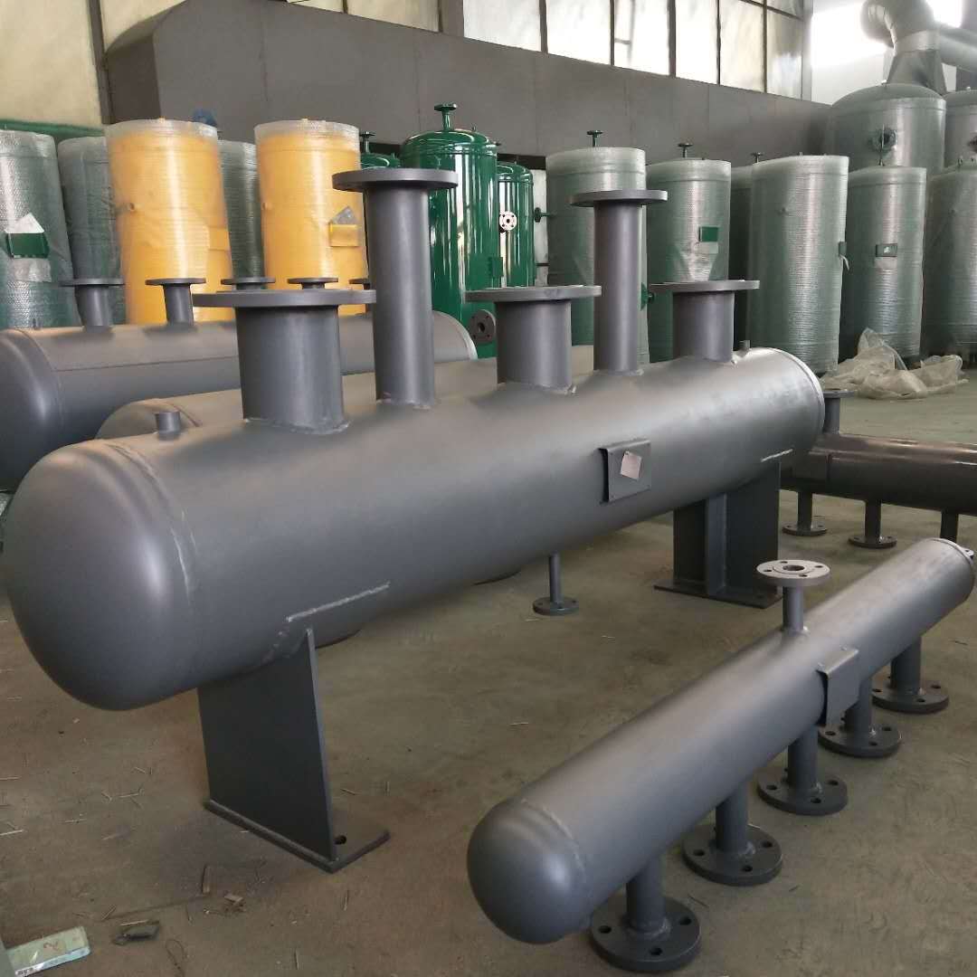 分汽包压缩空气 碳钢氧气分气包定做大型分汽缸蒸汽证件齐