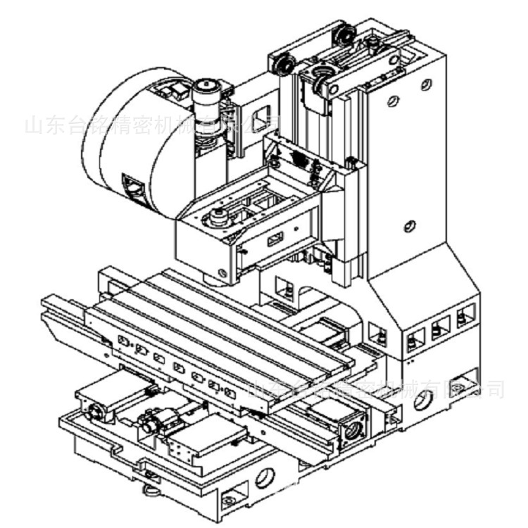 1060立式加工中心机身,硬轨机床,台正机身,进口部件,性价比高
