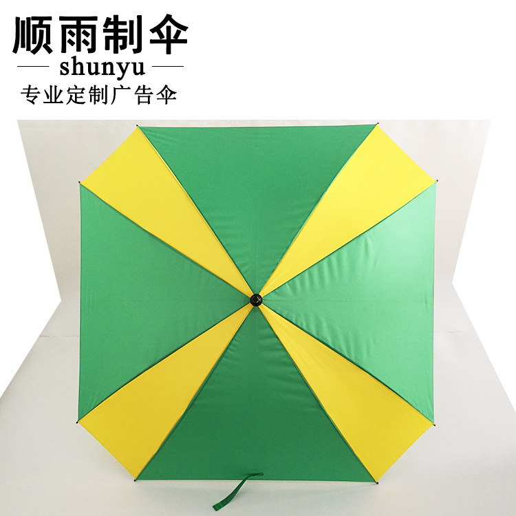 sy商务创意四方伞批发27寸高尔夫伞直杆伞户外雨伞广告伞沙滩伞
