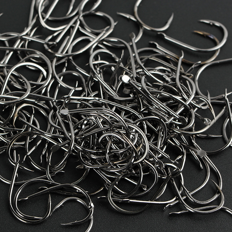 厂家直销伊势尼有倒刺鱼钩渔具 散装高碳钢鱼钩 特价批发渔具