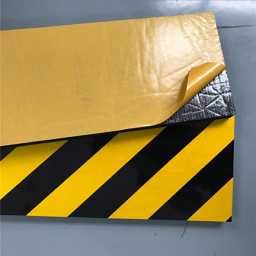 eva警示反光泡棉 黄黑/红白防撞保护贴 环保警示块