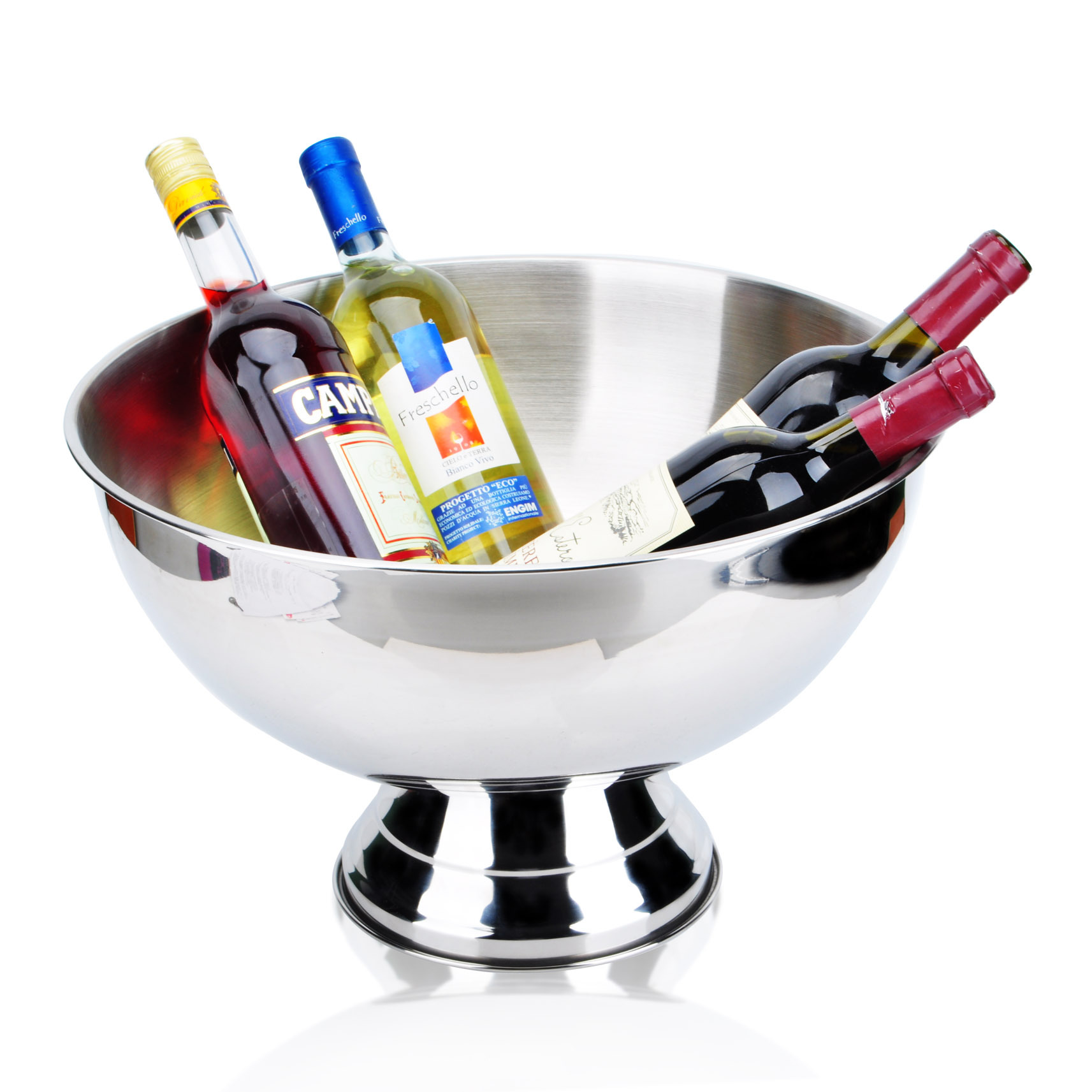 优质不锈钢加大型冰桶 加厚大容量香槟红酒桶 酒店聚会啤酒冰冻桶