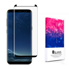 适用三星 S8PLUS钢化膜 S9 NOTE8缩小版钢化膜 S10指纹版钢化膜