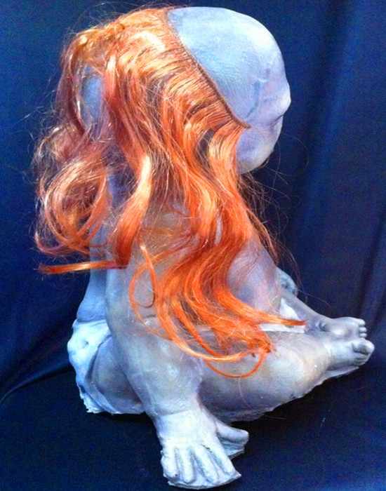 双头怪婴爬尸吊鬼恶婴尸 恐怖魔鬼幽灵cos密室逃脱影视装饰品