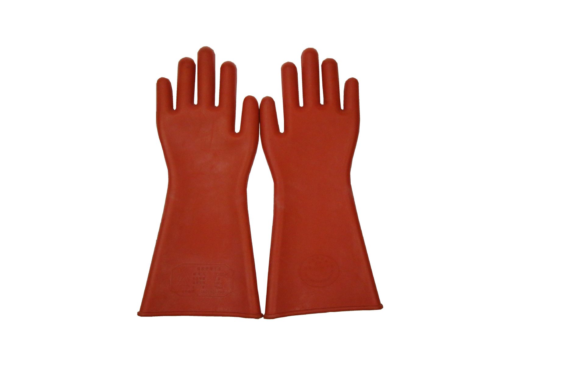 天津市众鑫泰 天天平安 12kv橡胶绝缘手套 高压绝缘手套