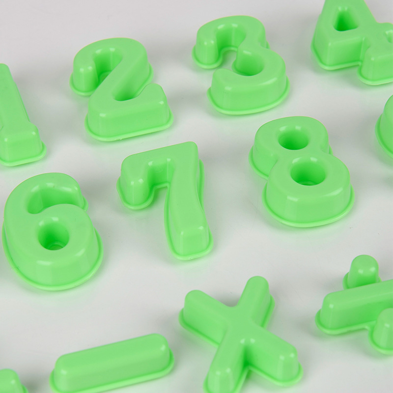 儿童玩具数字摸具定制diy造型数字模具彩泥造型摸具现货批发