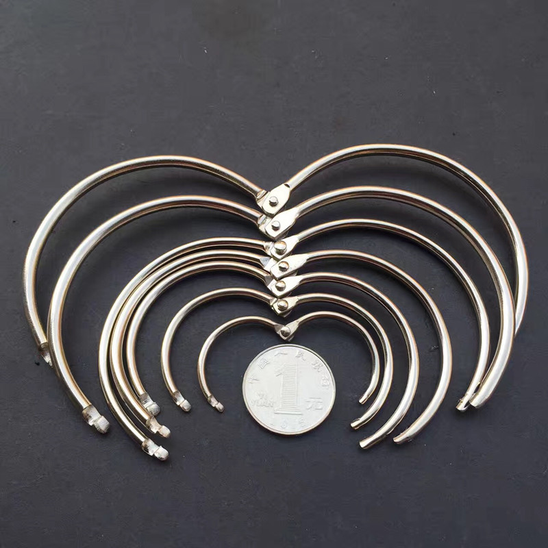 批发卡扣钥匙圈开口环4.0 装订环 手工钥匙扣 扣圈180度钥匙环