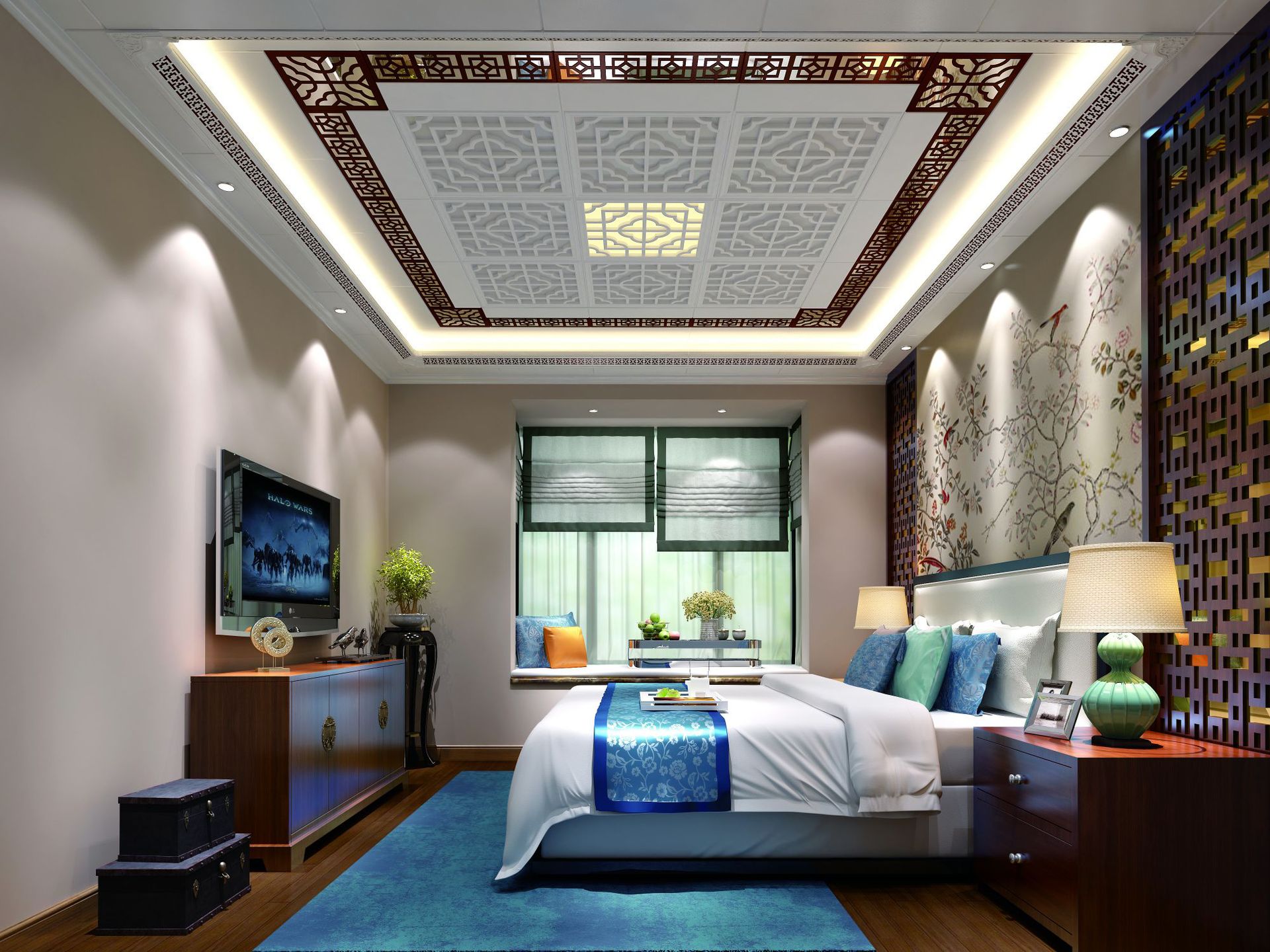 stein施丹吊顶·航空吊顶·客厅吊顶·造型扣板古韵系列