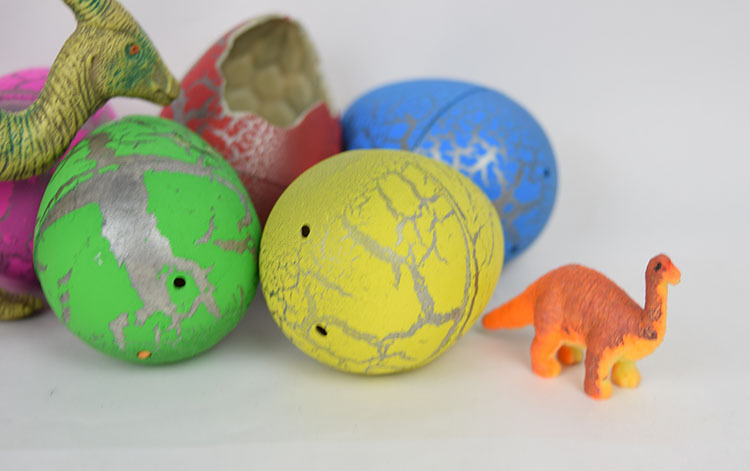 大号彩裂恐龙孵化蛋膨胀恐龙蛋复活蛋儿童益智义乌小玩具地摊热卖