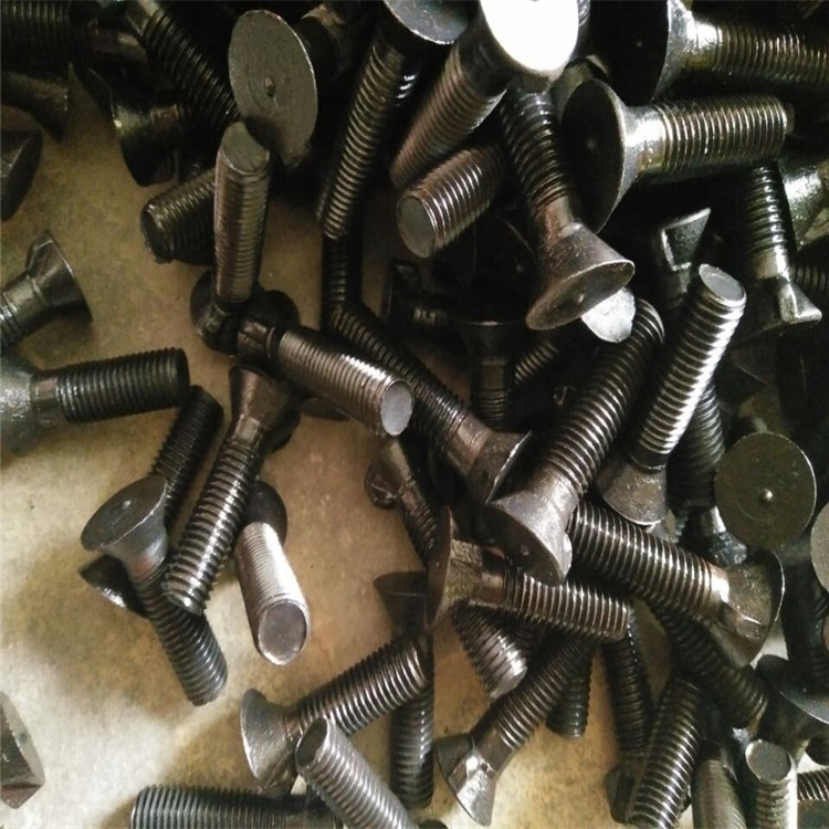 现货供应沉头带榫螺栓 m8-m64单耳双耳螺栓 高强度沉头螺丝
