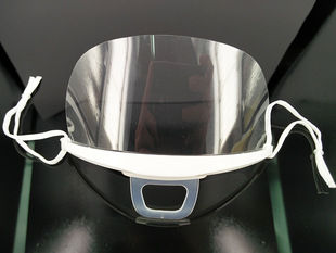 厨师塑料透明口罩防雾微笑厨房食品饭店酒店餐厅餐饮食堂快餐店