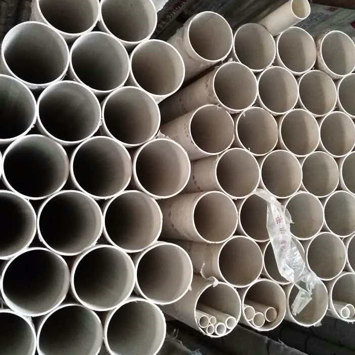 厂家直销pvc给排水管pvc平壁排水管pvc螺旋消音管材现货