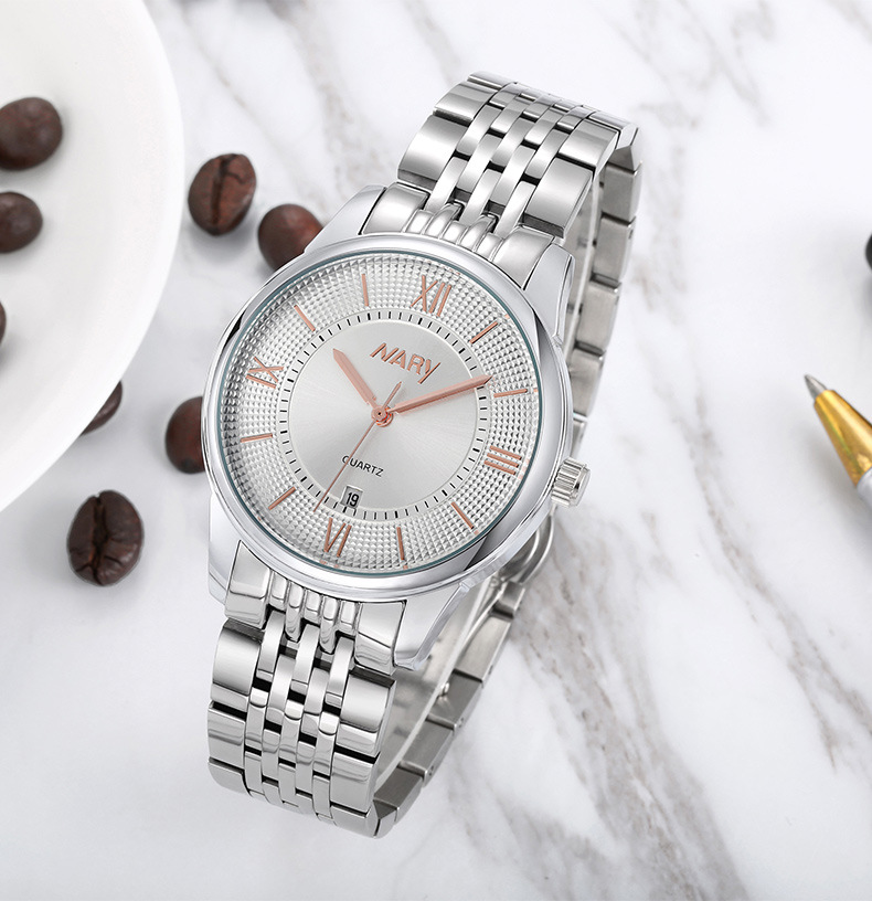 nary/耐瑞 简约情侣手表男女学生潮流时尚防水石英腕表 6132新