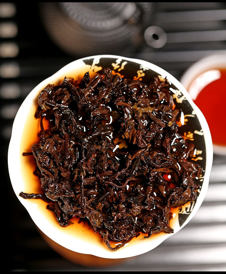 龙园号普洱茶熟茶 糯香小饼糯米香茶50粒/份 糯米香普洱小沱茶