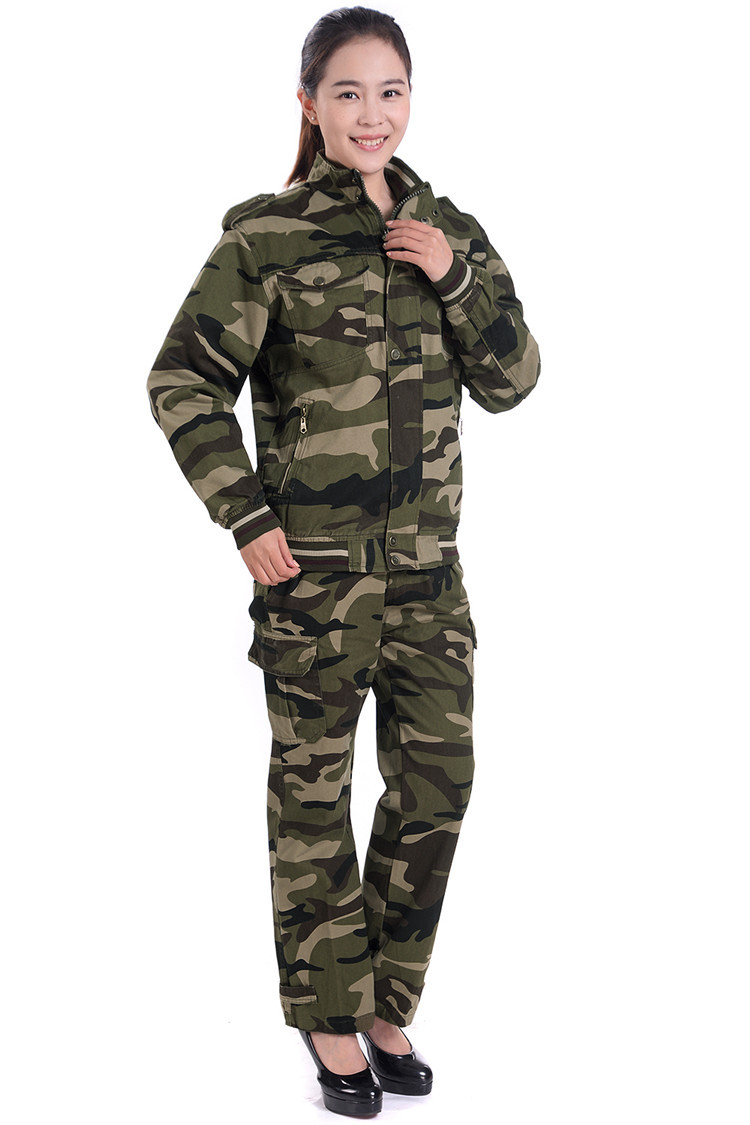 2018迷彩服套装男女秋季加厚特种户外作训服军训服工作服劳保服