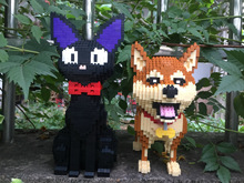BABU小颗粒迷你mini积木玩具玩具拼插 8805-8829 猫与狗狗系列