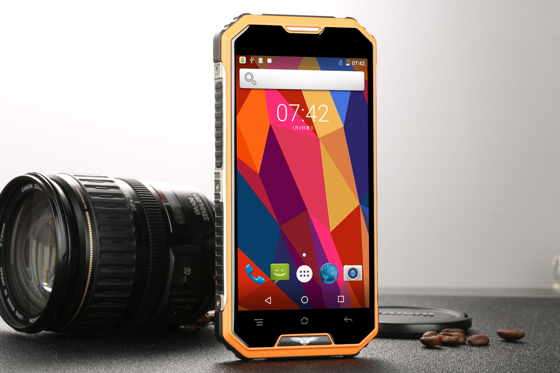 批发5.3英寸三防智能手机 全网通4g移动联通电信超长待机老人手机