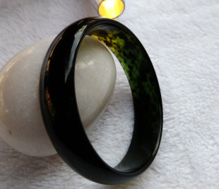 瑰宝通汇 鸳鸯玉 玉器 玉手镯 墨玉 蛇纹玉 鸳鸯玉 手镯玉镯礼品