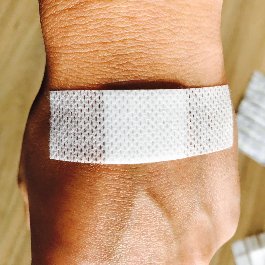 南通优玖 厂家直销 医用无纺布采血贴 针管创口贴 6*2cm