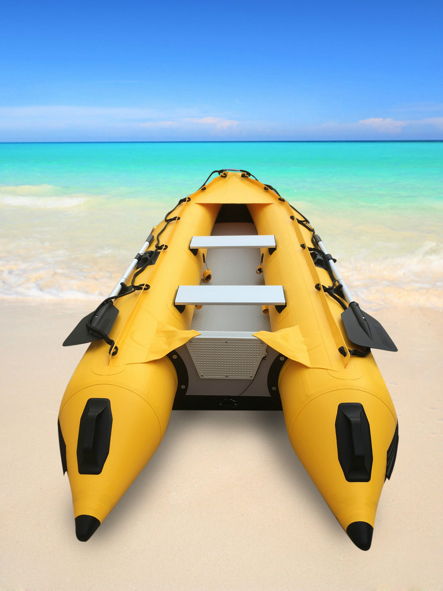 gtk370 广海游艇直供2人迷彩皮划艇/充气船/橡皮船/钓鱼船