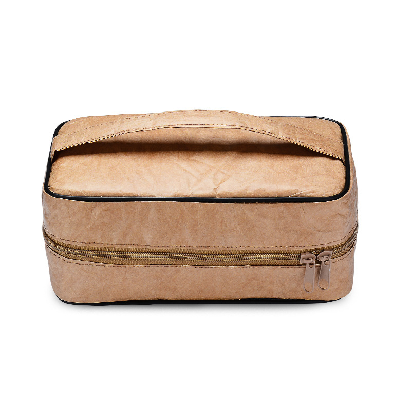 新款洗漱包 杜邦纸撕不烂防水透气旅行收纳包洗漱化妆包弹力收纳