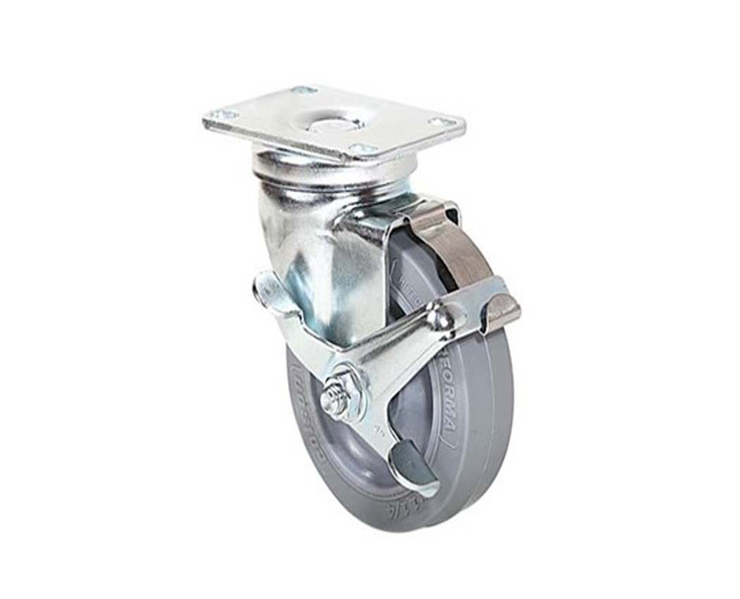 科顺colson3寸4寸5寸 金属边刹万向轮脚轮-阿里巴巴