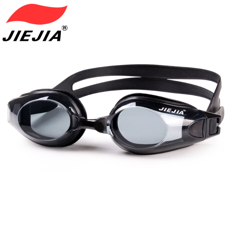 Jiejia Goggles Opt1003 Myopia Swimming Goggles Wholesale One Piece Dropshipping Authentic HD Non-Fogging Swimming Glasses