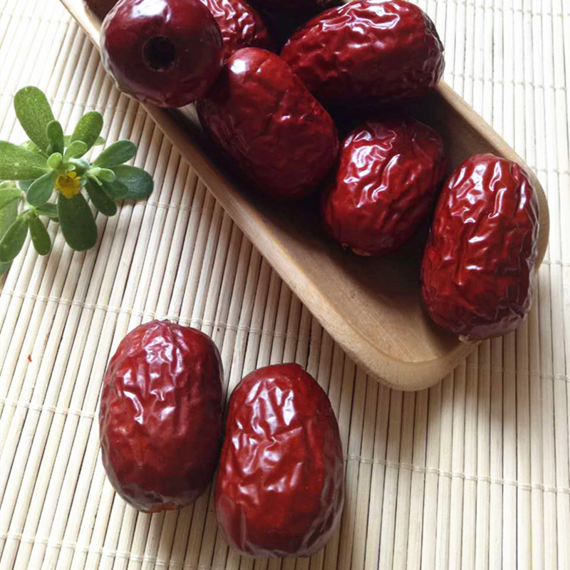 新疆灰栆 去核特级灰枣 无核红枣 枣夹核桃原材料专供散装批发500