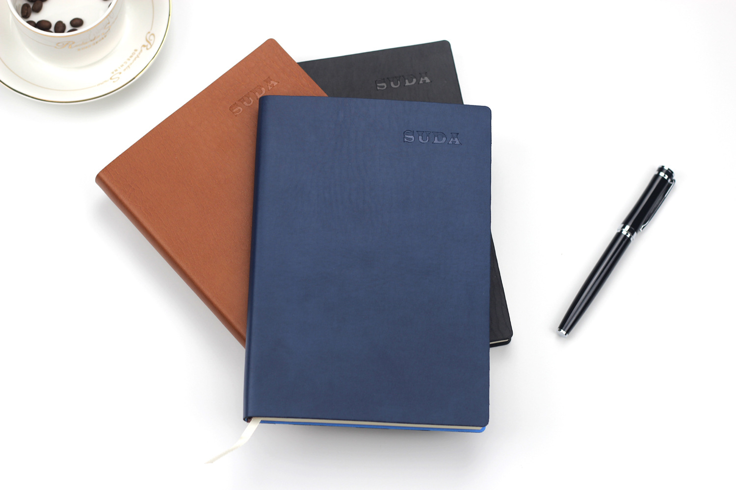 厂家直供 软皮记事本 商务笔记本 平装本可定制logo 批发