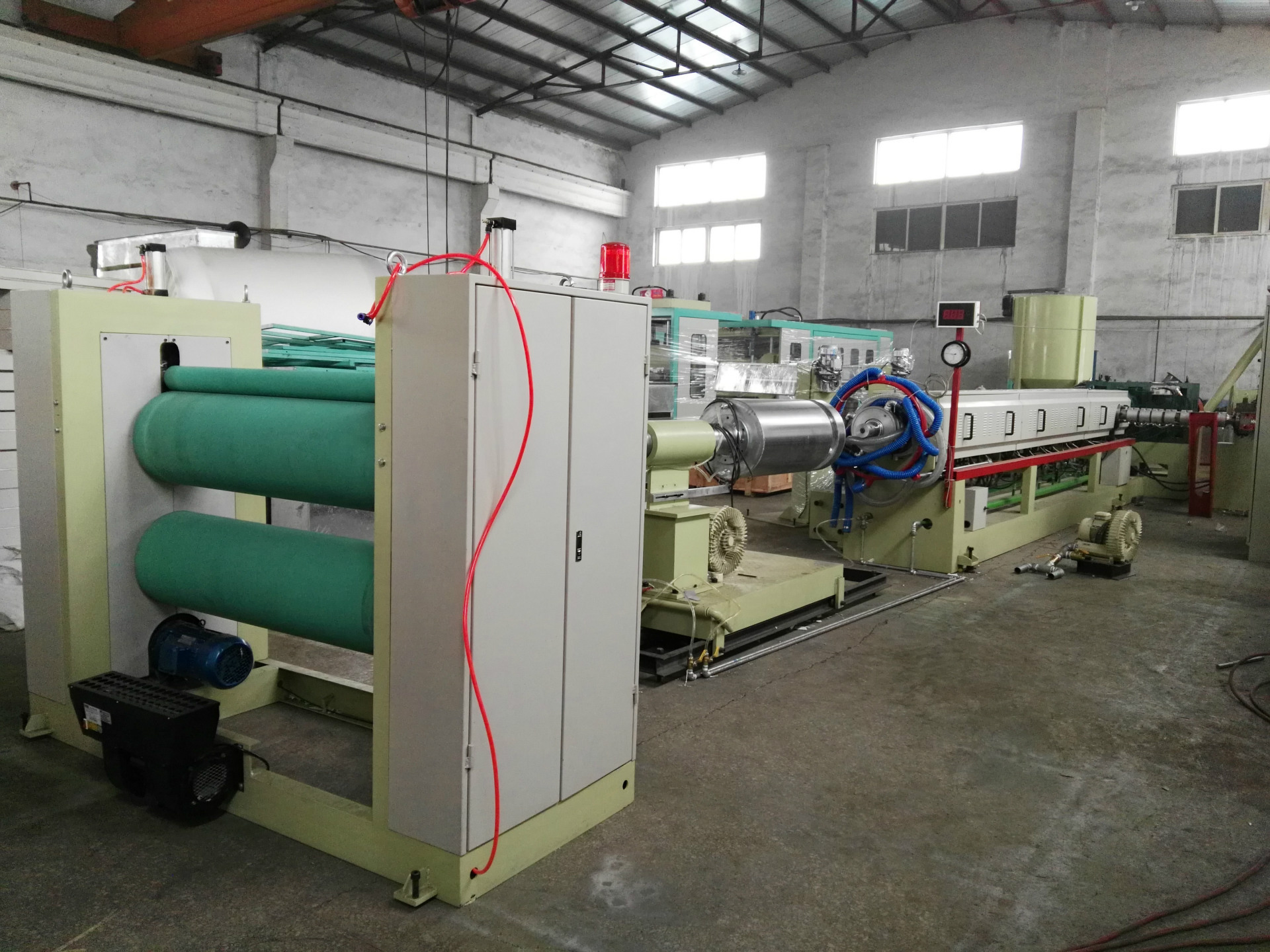 ps发泡片材生产线挤出机 kt板保温箱片材设备龙口双吉