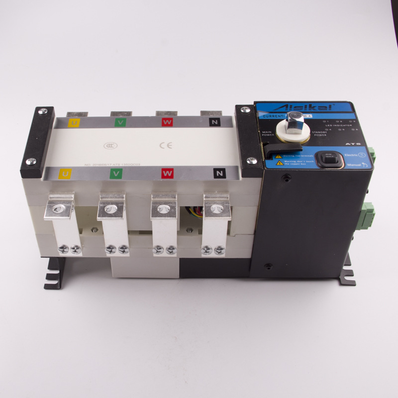 爱斯凯skt1-400a/4p发电机组智能双电源自动转换开关 切换开关