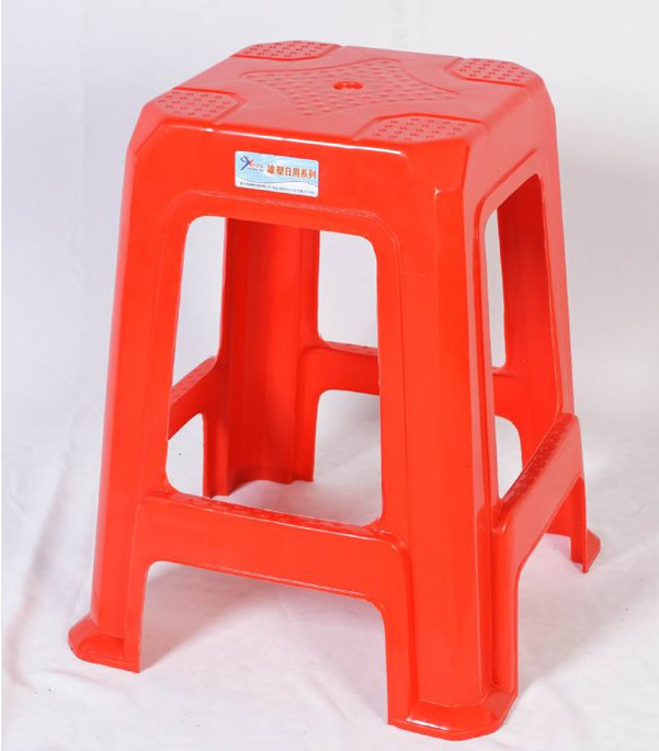 四连体方凳 塑料餐凳 四方餐椅 塑料方形凳子